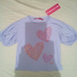 Agatha Ruiz De la  prada hearful colors t shirt new with tags.